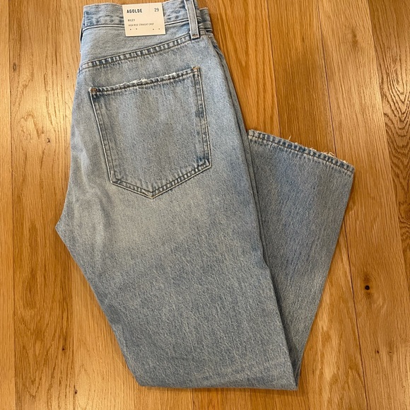 AGOLDE Riley High Rise Straight Crop - Picture 9 of 9